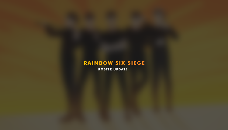 Rainbow Six Roster Update