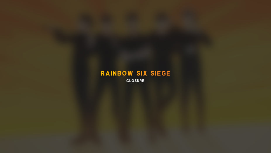 Rainbow Six Siege Division Closure